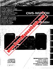 View CMS-N50CDH/CP-N50H pdf Operation Manual, extract of language French, Spanish, Swedish, Italian, English