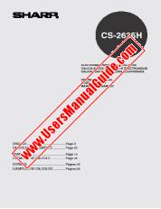 Ver CS-2635H pdf Manual de operaciones, extracto de idioma inglés.