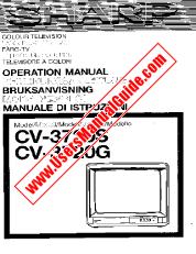 View CV-3720S/G pdf Operation Manual, extract of language German