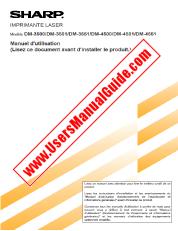 Ver DM-3500/3501/3551/4500/4501/4551 pdf Manual de operaciones, francés