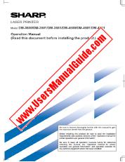 Vezi DM-3500/3501/3551/4500/4501/4551 pdf Manual de utilizare, engleză