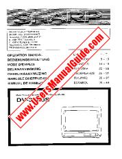View DV-3760S pdf Operation Manual, extract of language Dutch