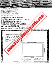 View DV-5151S/5451S pdf Operation Manual, extract of language German