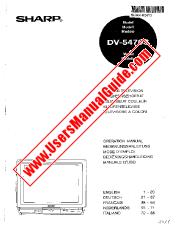 Ver DV-5470S pdf Manual de operación, holandés