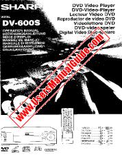 Voir DV-600S pdf Manuel d'utilisation, extrait de la langue allemande