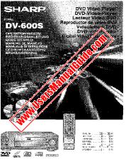 Visualizza DV-600S pdf Manuale operativo, francese