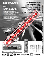 View DV-620S pdf Operation Manual, extract of language english