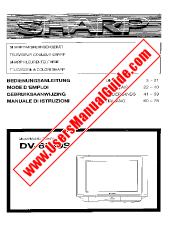 View DV-6340S pdf Operation Manual, extract of language German