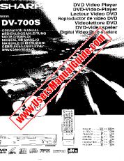 View DV-700S pdf Operation Manual, extract of language German