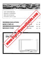 Ver DV-7032S pdf Manual de operación, extracto de idioma alemán.