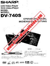 Vezi DV-740S pdf Manual de funcționare, extractul de limba engleză