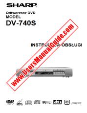 Ver DV-740S pdf Manual de operaciones, polaco