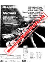 View DV-760S pdf Operation Manual, extract of language German