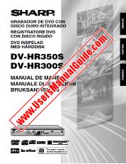 Ansicht DV-HR300S/HR350S pdf Bedienungsanleitung, Auszug der Sprache Spanisch