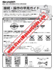Vezi DV-HR400/450 pdf Manualul de utilizare, ghid rapid, engleză