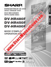 View DV-HR400F/HR450F/HR480F pdf Operation Manual, extract of language French