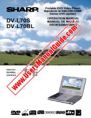 View DV-L70S/BL pdf Operation Manual, extract of language english