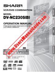 Ansicht DV-NC230S(B) pdf Bedienungsanleitung, Englisch