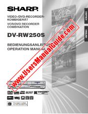 Ver DV-RW250S pdf Manual de operación, extracto de idioma alemán.
