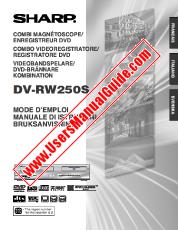 Ver DV-RW250S pdf Manual de operación, extracto de idioma italiano.