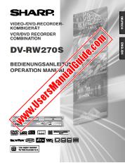 View DV-RW270S pdf Operation Manual, extract of language German