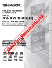 Ansicht DV-RW360S(B) pdf Bedienungsanleitung, Englisch