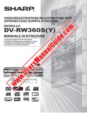 Voir DV-RW360S(Y) pdf Manuel d'utilisation, italien
