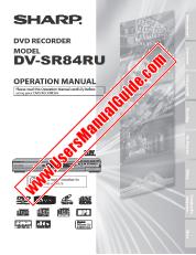 Ver DV-SR84RU pdf Manual de Operación, Inglés