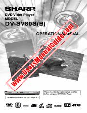 Voir DV-SV80S(B) pdf Manuel d'utilisation, anglais