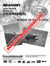 View DV-SV80S(R) pdf Operation Manual, Portuguese