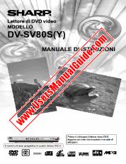 Voir DV-SV80S(Y) pdf Manuel d'utilisation, italien