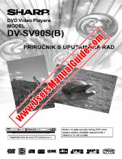 Ansicht DV-SV90S(B) pdf Bedienungsanleitung, Kroatisch