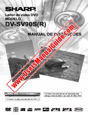 Ansicht DV-SV90S(R) pdf Bedienungsanleitung, Portugiesisch
