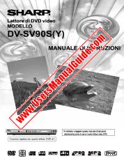 View DV-SV90S(Y) pdf Operation Manual, Italian