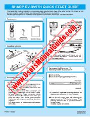 Voir DV-SV97H pdf Manuel d'utilisation, guide rapide, anglais