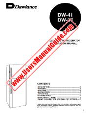 Ver DW-41/37 pdf Manual de Operación, Inglés