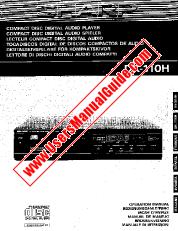 Voir DX-110H pdf Manuel d'utilisation, anglais, allemand, français, espagnol, suédois, italien