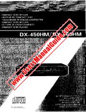 Ver DX-450HM/460HM pdf Manual de operación, alemán, francés, sueco, italiano, inglés, español