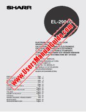 View EL-2901C pdf Operation Manual, extract of language German