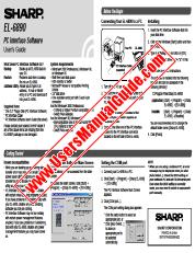 Ansicht EL-6890 pdf Bedienungsanleitung, PC Interface Software, Englisch