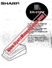 View ER-01PU pdf Operation Manual, extract of language French