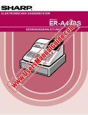 Ver ER-A440S pdf Manual de Operación, Alemán