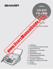 Ansicht FO-1460/UX-510 pdf Bedienungsanleitung, Schwedisch