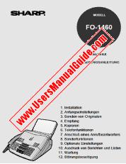 Voir FO-1460 pdf Manuel d'utilisation, l'allemand