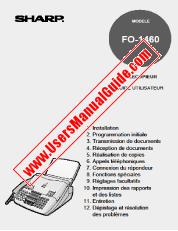 Visualizza FO-1460 pdf Manuale operativo, francese