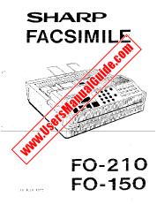 Visualizza FO-150/210 pdf Manuale operativo, olandese