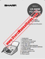 View FO-1660M/UX-600M pdf Operation Manual, Italian