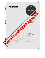 Ver FO-2900 pdf Manual de Opration alemán
