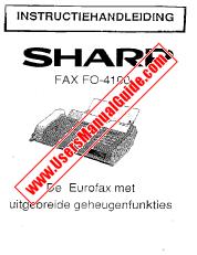 Ver FO-4100 pdf Manual de operación, holandés