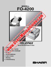 Vezi FO-4200 pdf Manual de utilizare, germană